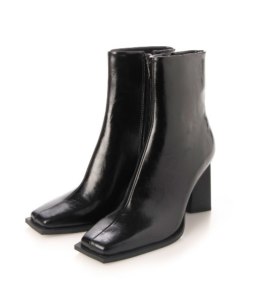 EVOL(イーボル)の「【EVOL】ウッドヒールスクエアブーツ IT9882(ブーツ・レディース・ブラック/ブラウン/アイボリー/モカ/ブラック×ブラック・22.5cm/23.5cm/24.5cm/23.0cm/24.0cm/25.0cm/22.0cm)」の17枚目の写真