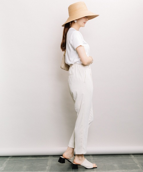 ELVENCE DEUX（エルベンスドゥ）の「ハッスイテーパードPT（その他パンツ・レディース・オフホワイト・MEDIUM/LARGE）」の16枚目の写真