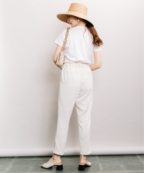 ELVENCE DEUX（エルベンスドゥ）の「ハッスイテーパードPT（その他パンツ・レディース・オフホワイト・MEDIUM/LARGE）」の17枚目の写真
