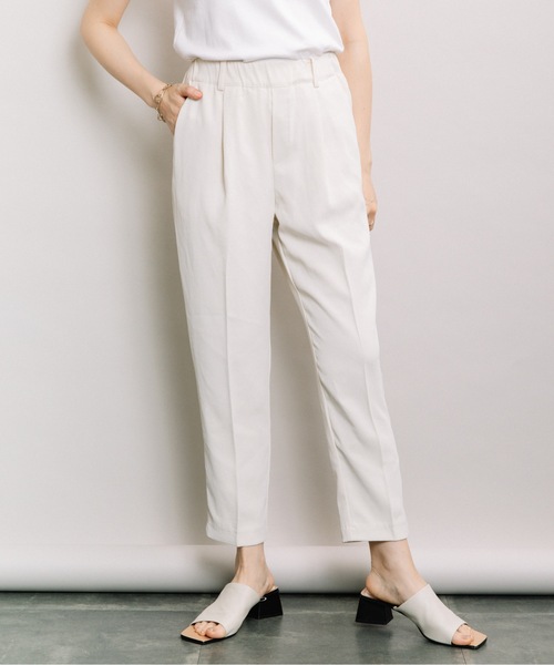 ELVENCE DEUX（エルベンスドゥ）の「ハッスイテーパードPT（その他パンツ・レディース・オフホワイト・MEDIUM/LARGE）」の6枚目の写真