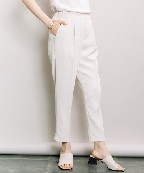 ELVENCE DEUX（エルベンスドゥ）の「ハッスイテーパードPT（その他パンツ・レディース・オフホワイト・MEDIUM/LARGE）」の7枚目の写真