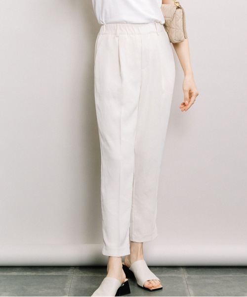 ELVENCE DEUX（エルベンスドゥ）の「ハッスイテーパードPT（その他パンツ・レディース・オフホワイト・MEDIUM/LARGE）」の3枚目の写真