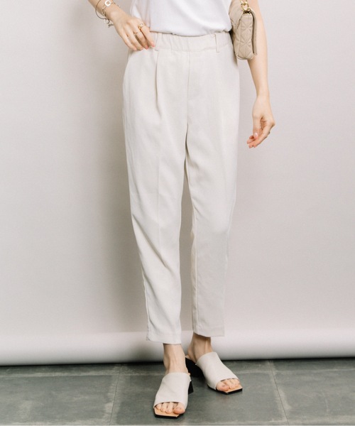 ELVENCE DEUX（エルベンスドゥ）の「ハッスイテーパードPT（その他パンツ・レディース・オフホワイト・MEDIUM/LARGE）」の4枚目の写真