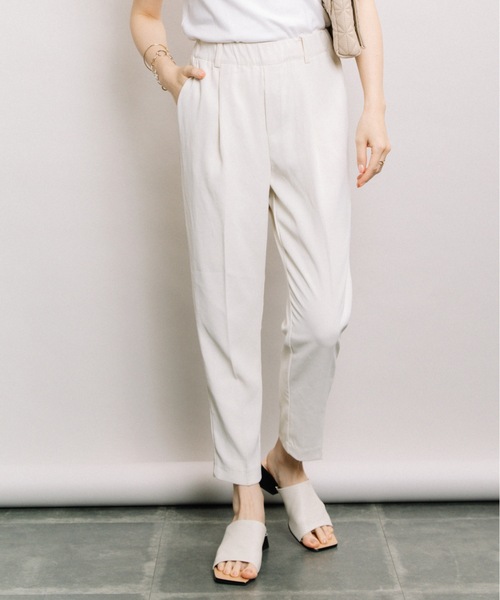 ELVENCE DEUX（エルベンスドゥ）の「ハッスイテーパードPT（その他パンツ・レディース・オフホワイト・MEDIUM/LARGE）」の5枚目の写真