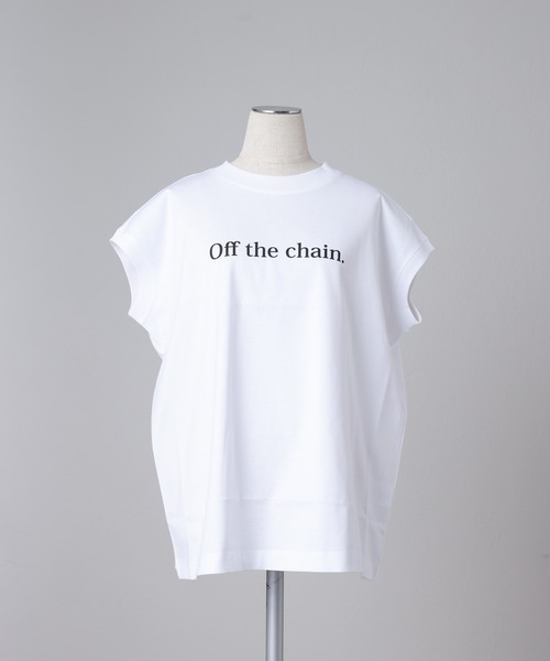 OUVRAGE CLASSE（ウヴラージュクラス）の「フレンチスリーブプリントT（Tシャツ/カットソー・レディース・ホワイト/ベージュ/イエロー/ブラック・FREE）」の22枚目の写真