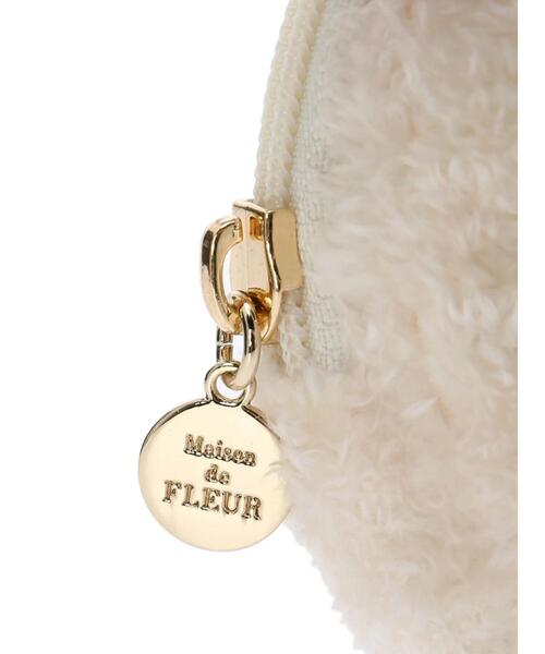 Maison de FLEUR(メゾンドフルール)の「パンダコインケース(コインケース・レディース・ベージュ/ピンクベージュ・FREE)」の6枚目の写真