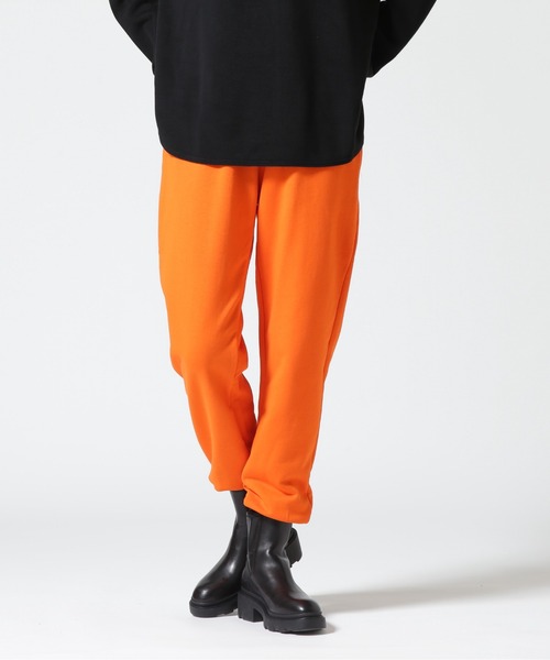 BEAVER(ビーバー)の「VESTI/ヴェスティ TOMMY PANTALONE FRENCH TERRY スウェットパンツ IT818TFT(スウェットパンツ・レディース・ホワイト/パープル/ネイビー/オレンジ・SMALL)」の4枚目の写真