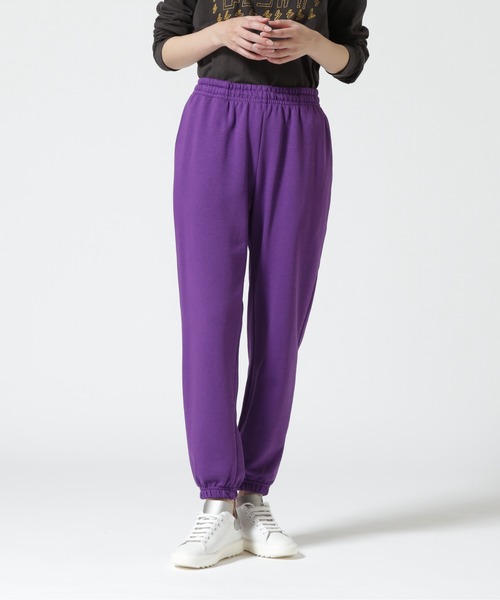 BEAVER(ビーバー)の「VESTI/ヴェスティ TOMMY PANTALONE FRENCH TERRY スウェットパンツ IT818TFT(スウェットパンツ・レディース・ホワイト/パープル/ネイビー/オレンジ・SMALL)」の21枚目の写真