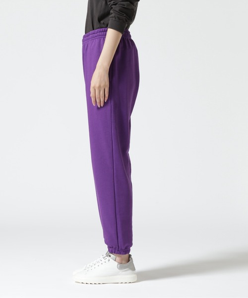 BEAVER(ビーバー)の「VESTI/ヴェスティ TOMMY PANTALONE FRENCH TERRY スウェットパンツ IT818TFT(スウェットパンツ・レディース・ホワイト/パープル/ネイビー/オレンジ・SMALL)」の20枚目の写真