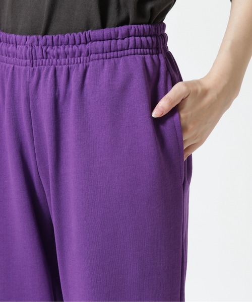 BEAVER(ビーバー)の「VESTI/ヴェスティ TOMMY PANTALONE FRENCH TERRY スウェットパンツ IT818TFT(スウェットパンツ・レディース・ホワイト/パープル/ネイビー/オレンジ・SMALL)」の18枚目の写真
