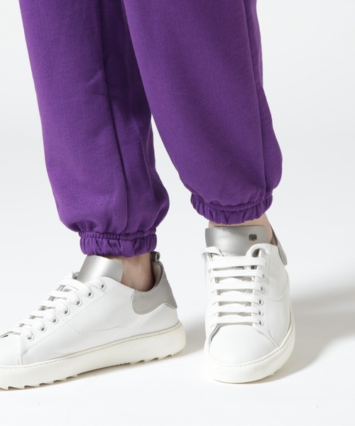 BEAVER(ビーバー)の「VESTI/ヴェスティ TOMMY PANTALONE FRENCH TERRY スウェットパンツ IT818TFT(スウェットパンツ・レディース・ホワイト/パープル/ネイビー/オレンジ・SMALL)」の17枚目の写真