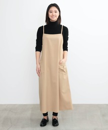 COCO WALK（ココウォーク）の「COCO WALK:後ろリボンキャミワンピースエプロン（エプロン）」