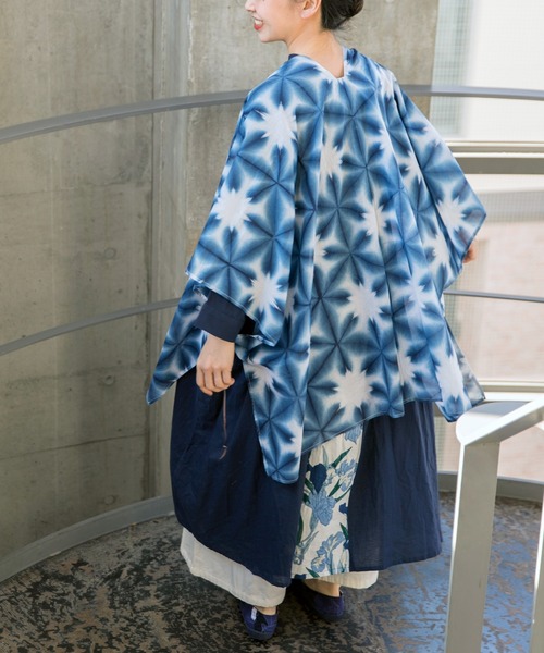 カヤ（カヤ）の「【カヤ】有松絞り 雪花羽衣（カーディガン/ボレロ・レディース・その他1/その他2・FREE）」の10枚目の写真