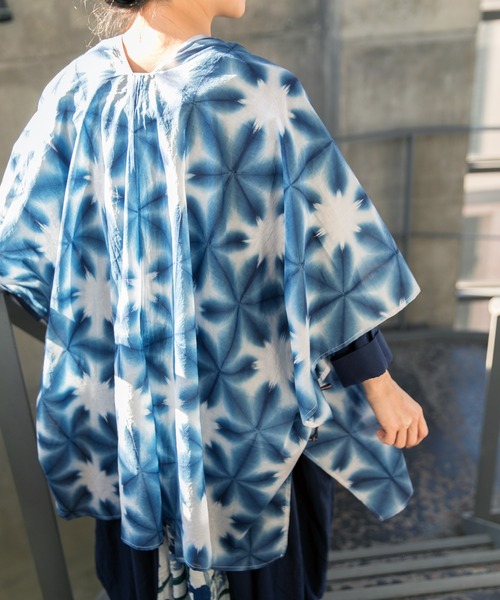 カヤ（カヤ）の「【カヤ】有松絞り 雪花羽衣（カーディガン/ボレロ・レディース・その他1/その他2・FREE）」の12枚目の写真