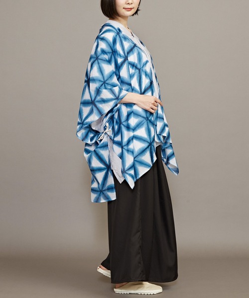 カヤ（カヤ）の「【カヤ】有松絞り 雪花羽衣（カーディガン/ボレロ・レディース・その他1/その他2・FREE）」の5枚目の写真