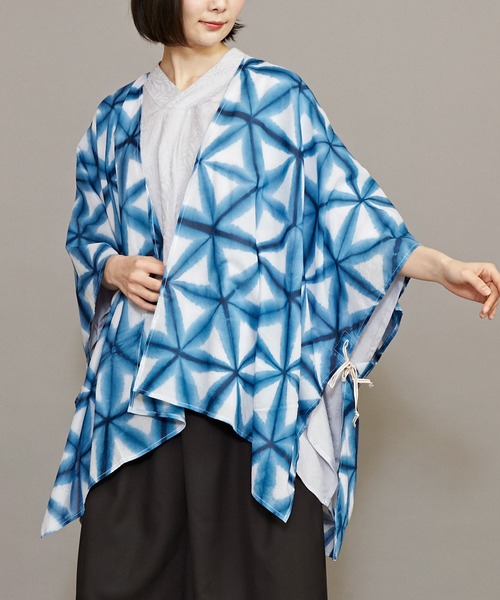 カヤ（カヤ）の「【カヤ】有松絞り 雪花羽衣（カーディガン/ボレロ・レディース・その他1/その他2・FREE）」の7枚目の写真