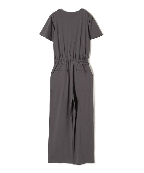 SHIPS(シップス)の「*フロントボタンVネックサロペット◇(つなぎ/オールインワン・レディース・チャコールグレー/グリーン/ライム/ダークブルー・SMALL/MEDIUM)」の14枚目の写真