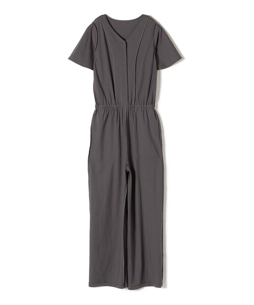 SHIPS(シップス)の「*フロントボタンVネックサロペット◇(つなぎ/オールインワン・レディース・チャコールグレー/グリーン/ライム/ダークブルー・SMALL/MEDIUM)」の19枚目の写真