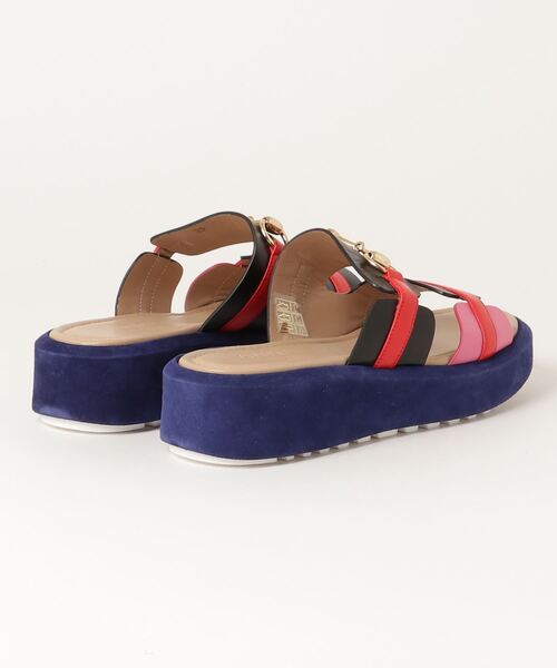 Uncut Bound(アンカットバウンド)の「ANNAISHA(アンナイシャ) VIDI サンダル(サンダル・レディース・ブラック/カーキ・36/35)」の9枚目の写真