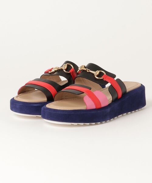 Uncut Bound(アンカットバウンド)の「ANNAISHA(アンナイシャ) VIDI サンダル(サンダル・レディース・ブラック/カーキ・36/35)」の8枚目の写真