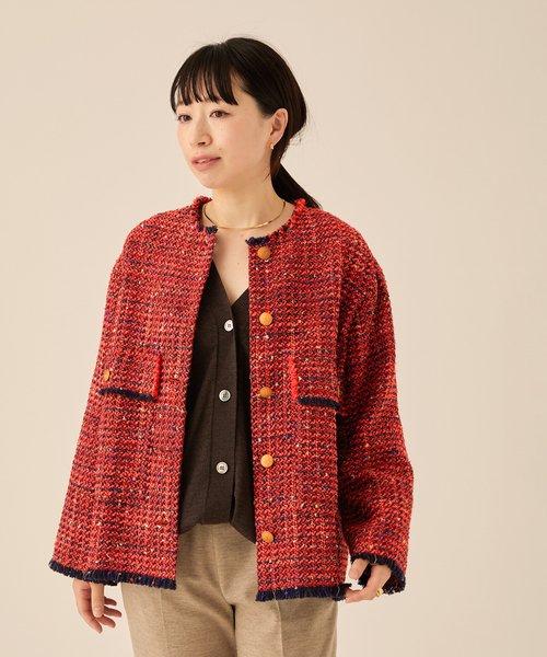 Ren renさんJOURNALSTANDARD L'ESSAGEツイードワイド Ren renさんJOURNALSTANDARD L'ESSAGEツイードワイド Ren ren