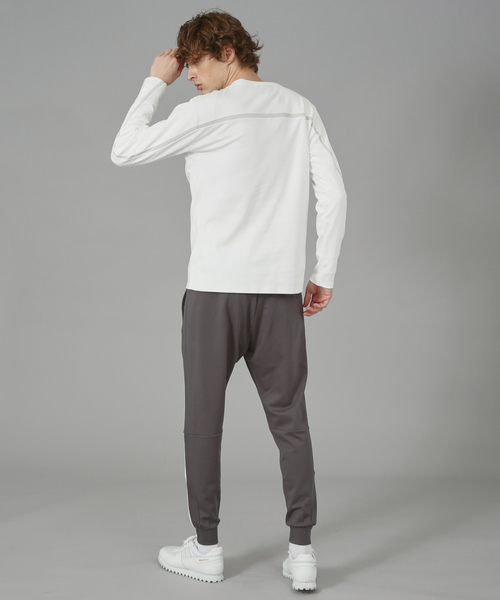 5351 POUR LES HOMMES(ゴーサンゴーイチプールオム)の「バックラインロングスリーブTシャツ(Tシャツ/カットソー・メンズ・ホワイト/ブラック/カーキ・44/46/48/50)」の14枚目の写真