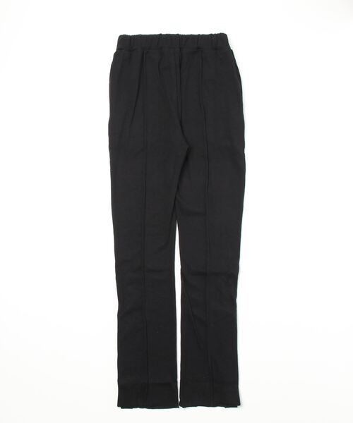 Shelly island（シェリーアイランド）の「サイドボタンリブパンツ（レギンス/スパッツ・レディース・ブラック・FREE）」の5枚目の写真