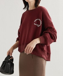 COLLAGE GALLARDAGALANTE | CHARLESプリント/ロゴスウェット(スウェット)