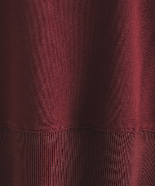 COLLAGE GALLARDAGALANTE（コラージュガリャルダガランテ）の「CHARLESプリント/ロゴスウェット（スウェット・レディース・ボルドー・FREE）」の21枚目の写真