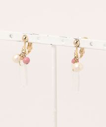 【nocca】crystal stone earring