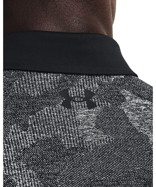 UNDER ARMOUR(アンダーアーマー)の「UAプレーオフ2.0 ポロ 〈ジャカード〉(ゴルフ/メンズ)(ポロシャツ・メンズ・ブルー/グレー/ブラック・S/M/L/XXL/XL)」の6枚目の写真