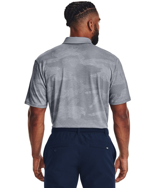 UNDER ARMOUR(アンダーアーマー)の「UAプレーオフ2.0 ポロ 〈ジャカード〉(ゴルフ/メンズ)(ポロシャツ・メンズ・ブルー/グレー/ブラック・S/M/L/XXL/XL)」の7枚目の写真