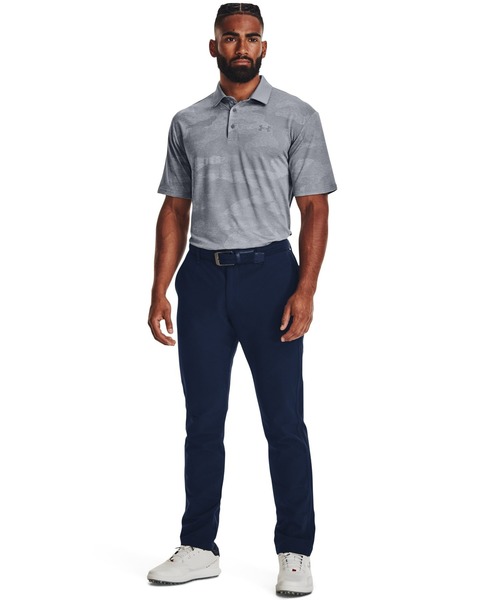UNDER ARMOUR(アンダーアーマー)の「UAプレーオフ2.0 ポロ 〈ジャカード〉(ゴルフ/メンズ)(ポロシャツ・メンズ・ブルー/グレー/ブラック・S/M/L/XXL/XL)」の8枚目の写真