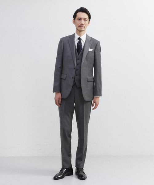 セール】【3ピース対応】シャイニーシャークピンヘッド ベスト（スーツ