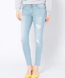 Another Edition | クラッシュスキニーデニムパンツ/ AEBC CRASH SKINY DNM(その他パンツ)