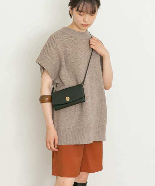 UR Lab.(アーバンリサーチラボ)の「ニットルーズベスト(ベスト・レディース・ブラック/ネイビー/モカ・FREE)」の19枚目の写真