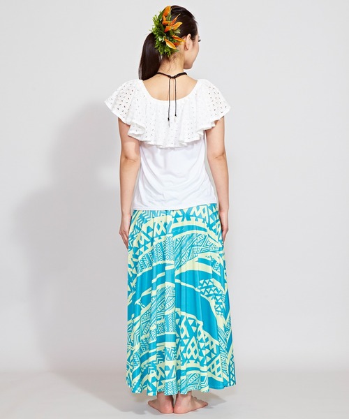 Maunaloa(マウナロア)の「【Maunaloa】フレンチフリルトップス(Tシャツ/カットソー・レディース・ホワイト/ブラック/マジェンタ・M/L)」の10枚目の写真