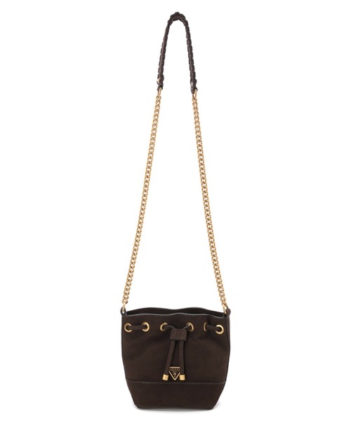 Guess（ゲス）の「KAOMA Crossbody Bucket（ショルダーバッグ・レディース・ブラック/ベージュ/ブラウン/ストーン・ONE SIZE）」の14枚目の写真