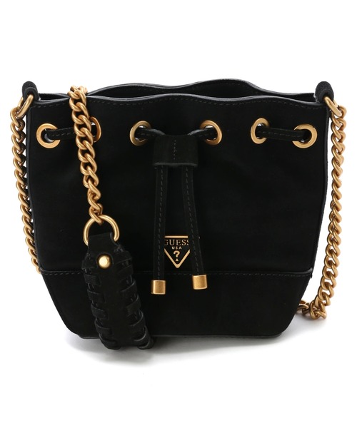 Guess（ゲス）の「KAOMA Crossbody Bucket（ショルダーバッグ・レディース・ブラック/ベージュ/ブラウン/ストーン・ONE SIZE）」の19枚目の写真