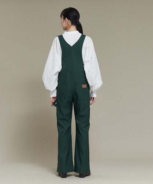 Wrangler（ラングラー）の「【WEB限定】Wranglerフレアオーバーオール（サロペット/オーバーオール・レディース・ブラック/ブラウン/グリーン・フリー）」の7枚目の写真