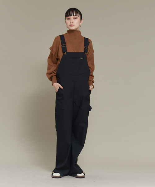 Wrangler（ラングラー）の「【WEB限定】Wranglerフレアオーバーオール（サロペット/オーバーオール・レディース・ブラック/ブラウン/グリーン・フリー）」の17枚目の写真