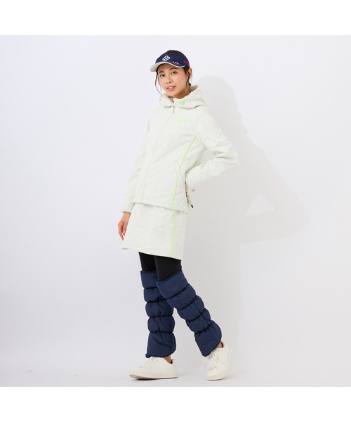 marie claire(マリ・クレール)の「marie claire GOLF/マリクレール ゴルフ ゴルフウェア UVカット カイロポケット レッグウォーマー付き 中綿 レギンス タイツ(レギンス/スパッツ・レディース・ブラック/ネイビー/オフホワイト/ブラック系1・M/L/LL)」の22枚目の写真