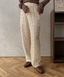 apres jour clair | 【apres jour clair】オパールジャガードパンツ【ZOZOTOWN限定アイテム】(その他パンツ)