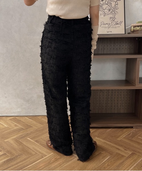 apres jour clair(アプレジュールクレア)の「【apres jour clair】オパールジャガードパンツ【ZOZOTOWN限定アイテム】(その他パンツ・レディース・ピンク/アイボリー/ブラック・SMALL/X-LARGE/MEDIUM)」の17枚目の写真