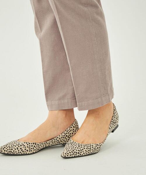 green label relaxing（グリーンレーベルリラクシング）の「コーデュロイ テーパード パンツ（その他パンツ・レディース・ライトグレー/ダークグレー/モカ/ライトピンク・40/38/36/34）」の12枚目の写真