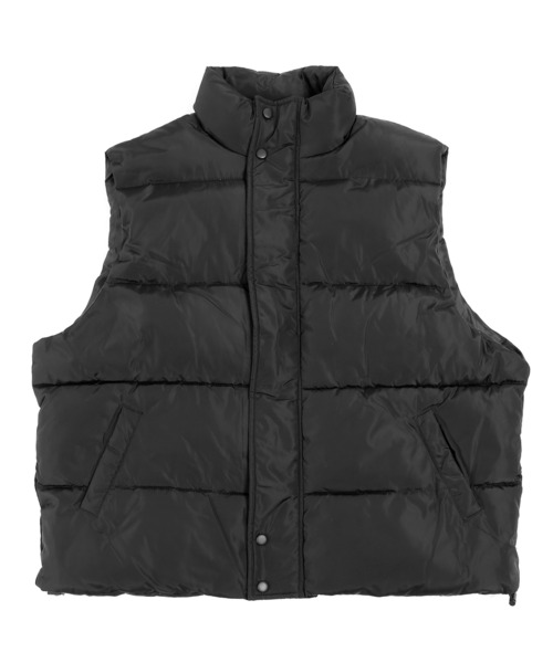 Figments（フィグメンツ）の「オーバーエコダウンベスト（ダウンベスト・レディース・ブラック・FREE）」の6枚目の写真