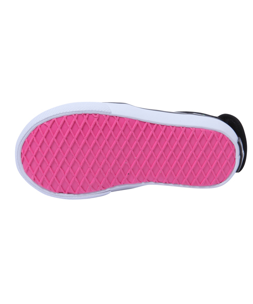 VANS（バンズ）の「XGS★×VANS SLIP ON RAINBOW STAR（スニーカー・キッズ・ブラック・14cm/15cm/16cm/17cm/18cm/19cm/20cm/21cm）」の4枚目の写真