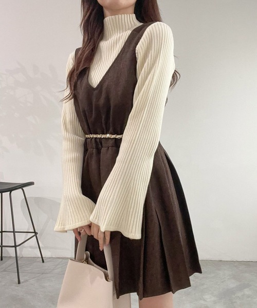 Heather（ヘザー）の「チェーンベルト　164412（ベルト・レディース・ブラック/アイボリー・ONE SIZE）」の11枚目の写真