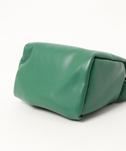 JUMELLE（ジュメロ）の「くしゅハンドルバッグ（ハンドバッグ・レディース・ホワイト/グリーン・FREE）」の17枚目の写真