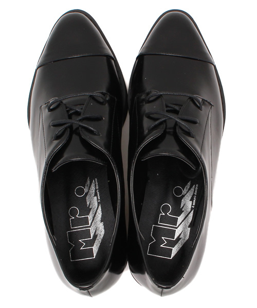 WHO'S WHO gallery（フーズフーギャラリー）の「厚底オックスフォード（その他シューズ・レディース・ブラック/ホワイト・23.5cm/24/23）」の10枚目の写真